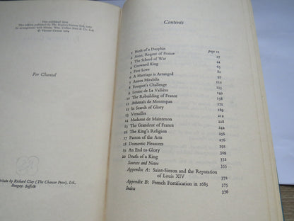 Louis XIV By Vincent Cronin 1965 book image 3