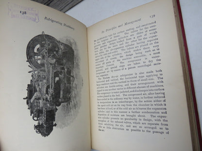 Refrigerating Machinery Its Principles and Management By A. Ritchie Leask 1907