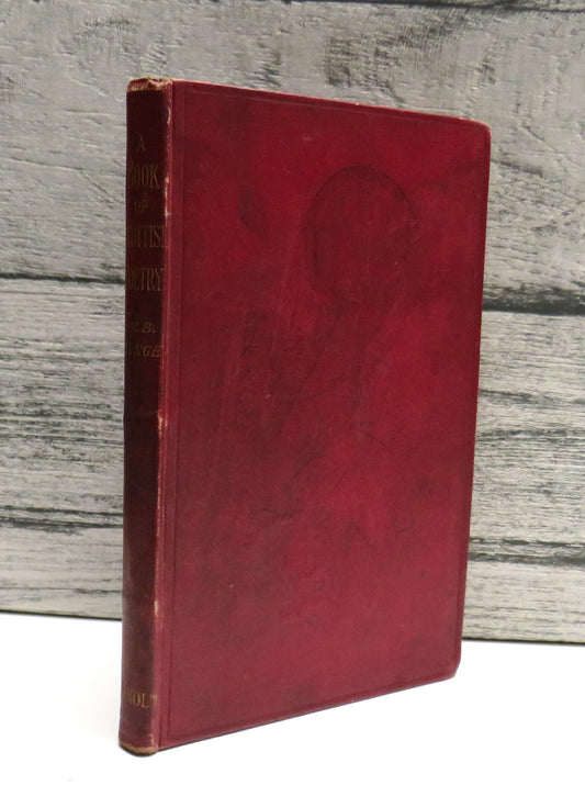 A Book of Scottish Poetry Selected and Arranged By M. B. Synge