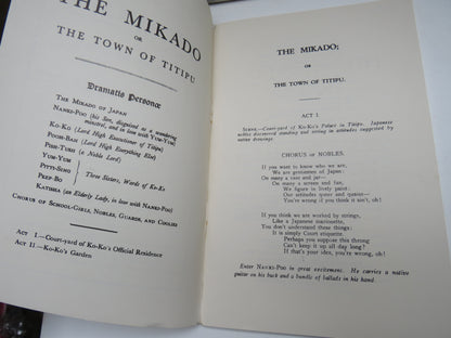 The Mikado or The Town of Tutipu By W. S. Gilbert and Arthur Sullivan 1956