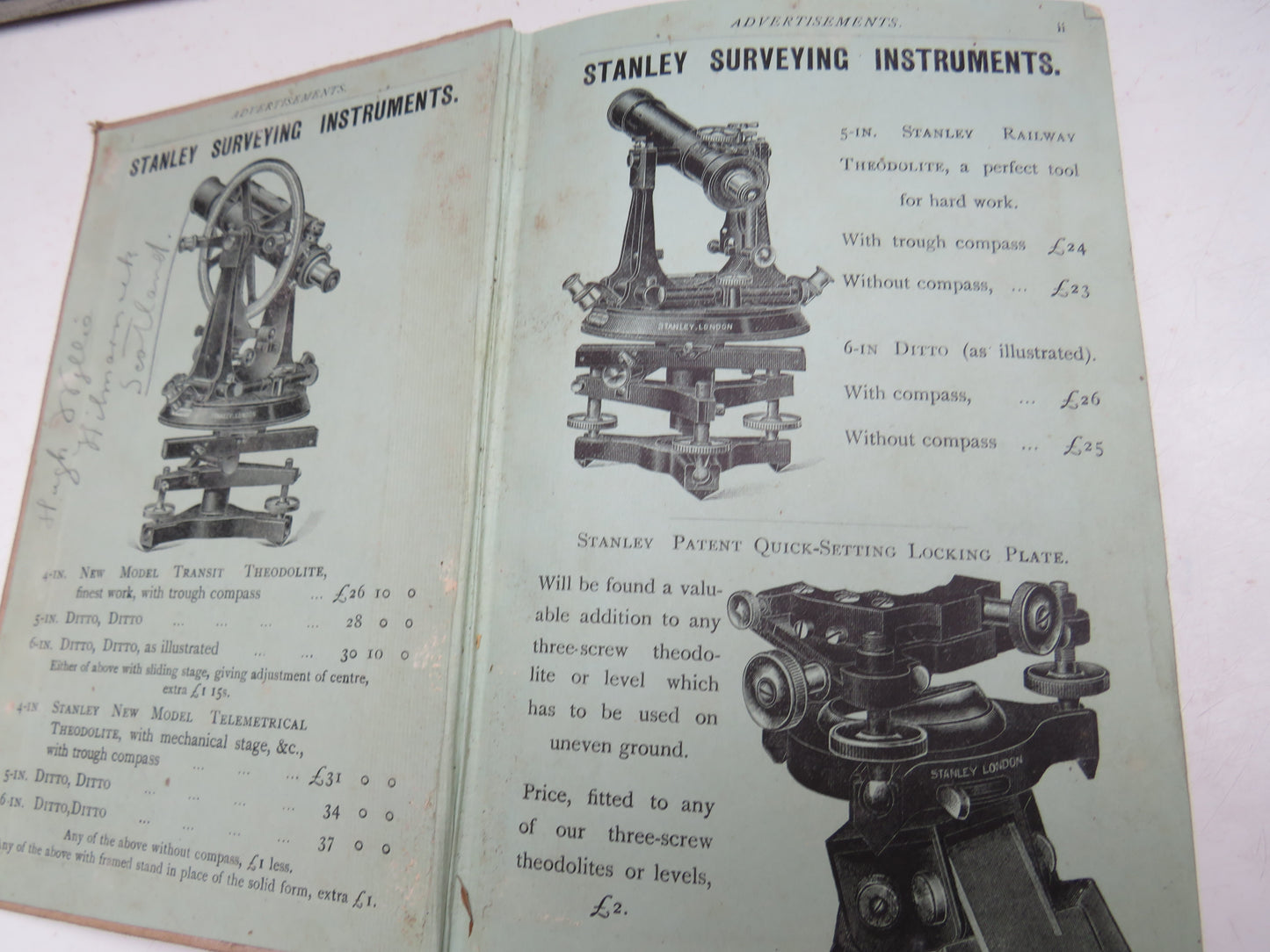 A Rudimentary Treatise On Land Engineering Surveying For Students and Practical Use By T. Baker 1905
