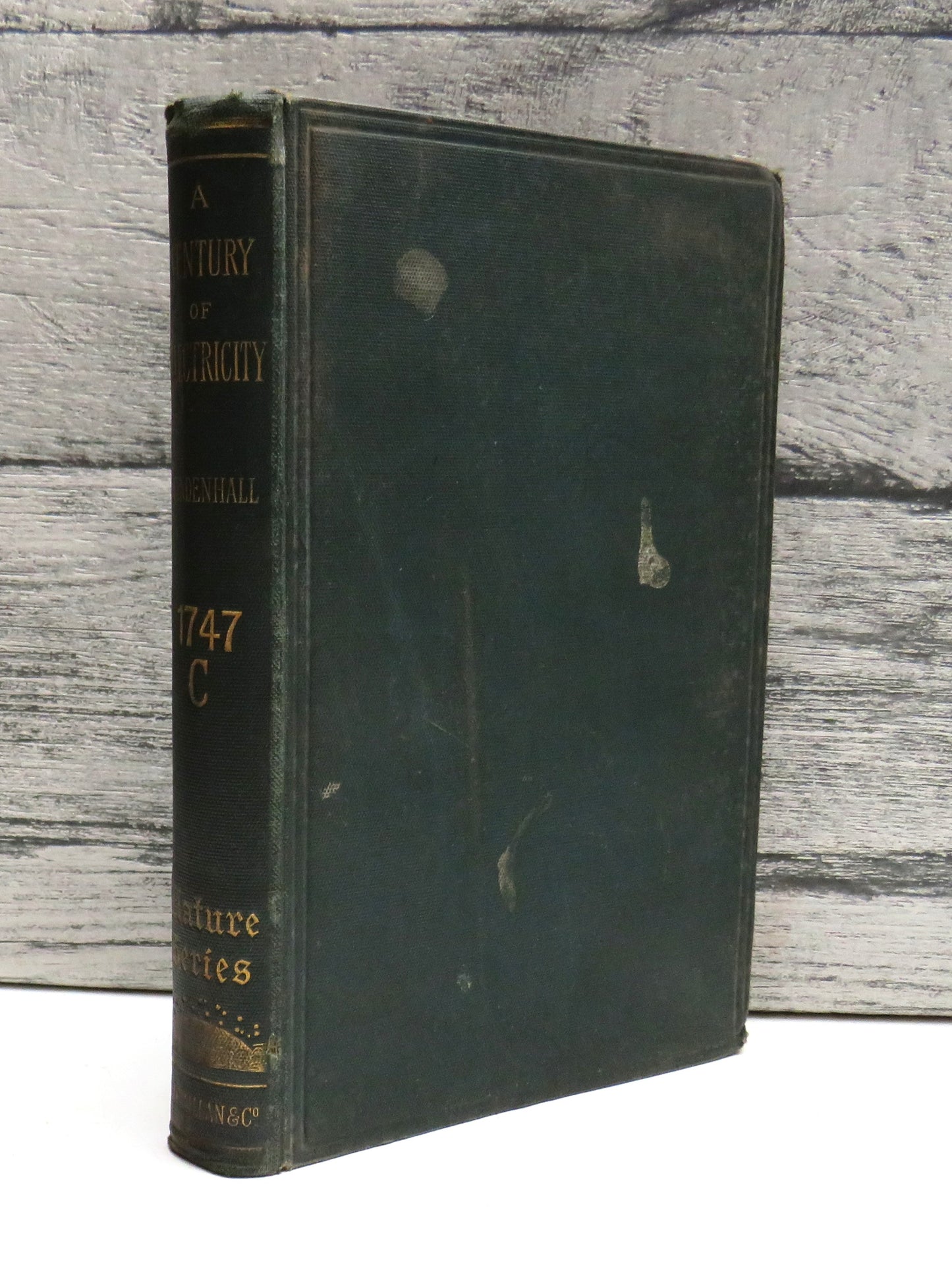 A Century of Electricity By T.C. Mendenhall 1887