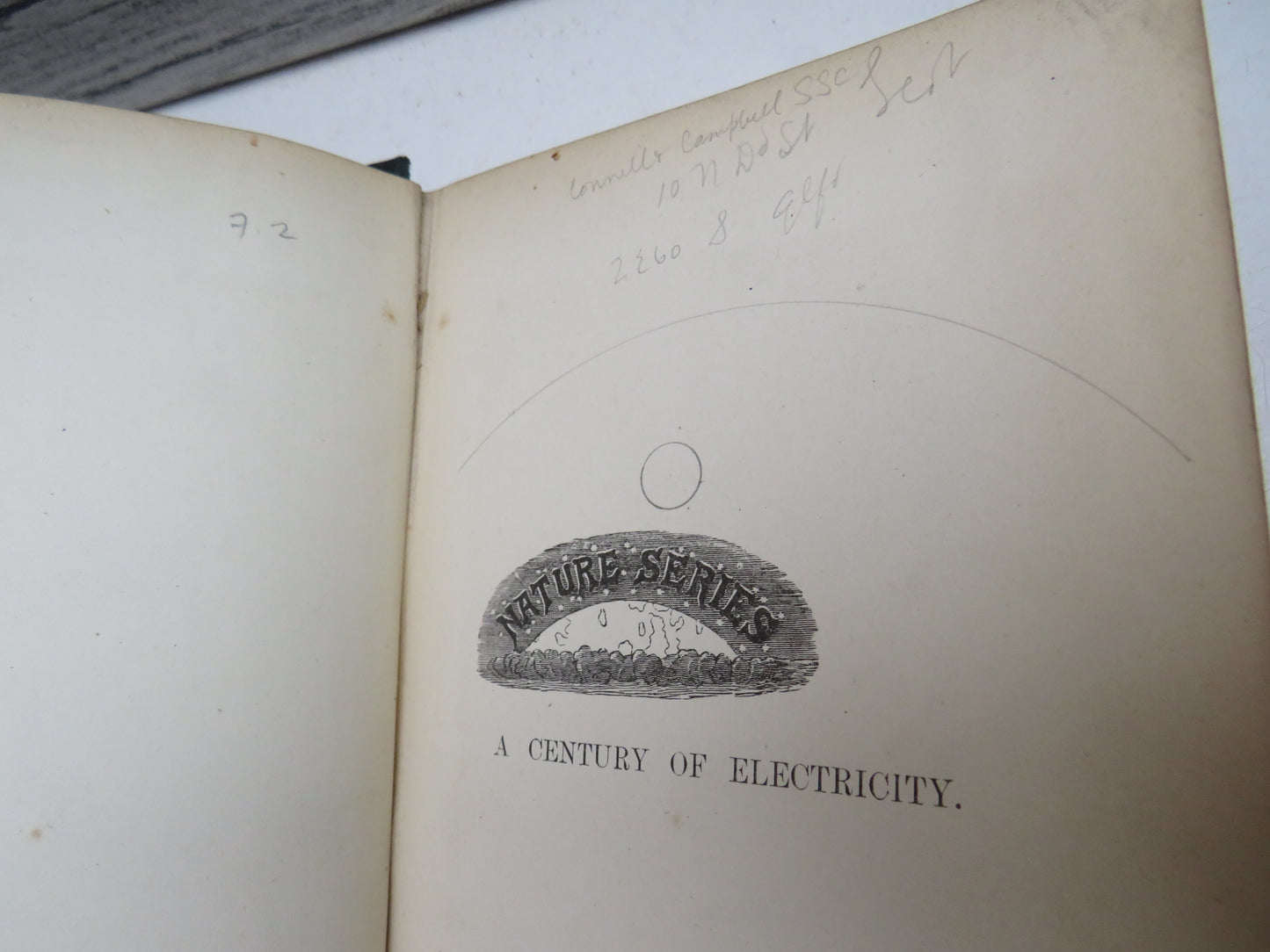 A Century of Electricity By T.C. Mendenhall 1887