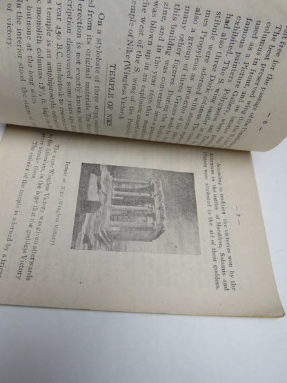 The Acropolis and Its Surroundings By Spiro D. Pastras 1944