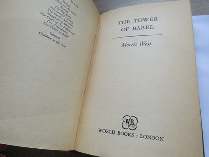 The Tower of Babel By Morris West 1969 book image 2