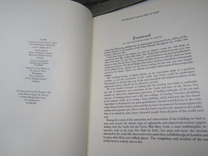 Inveraray and The Dukes of Argyll By Ian G. Lindsay and Mary Cosh 1973 book image 6