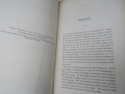 A Treatise On Land-Surveying: Comprising The Theory Developed From Five Elementary Principles
