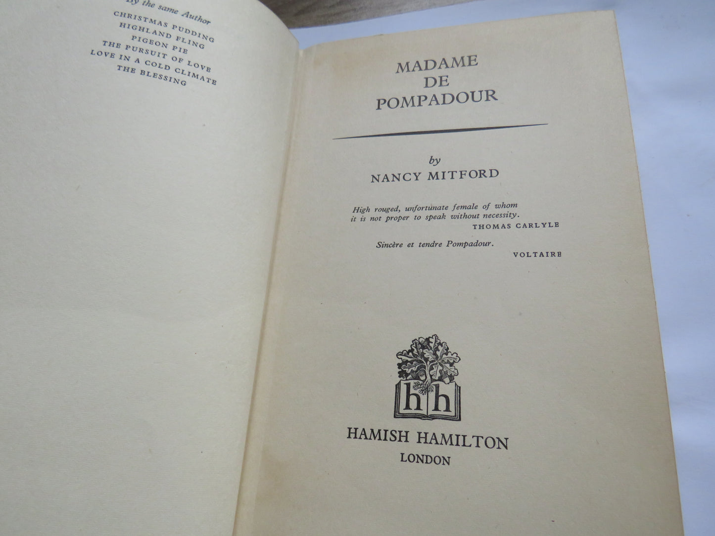 Madame De Pompadour By Nancy Mitford 1964