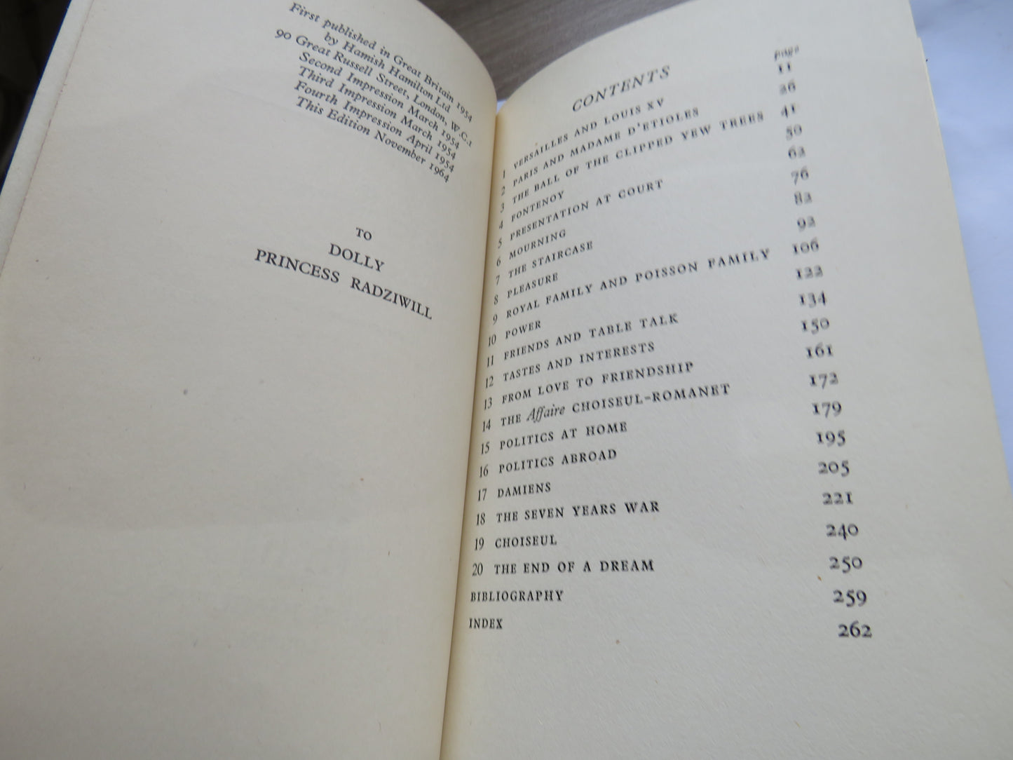 Madame De Pompadour By Nancy Mitford 1964