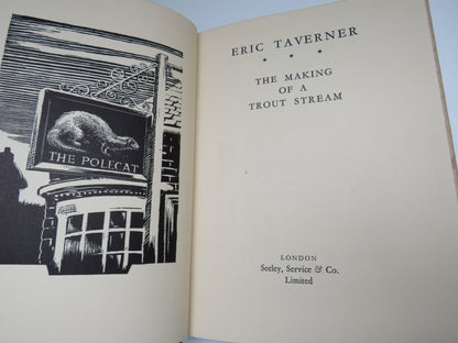 The Making Of A Trout Stream By Eric Taverner 1953 book image 3
