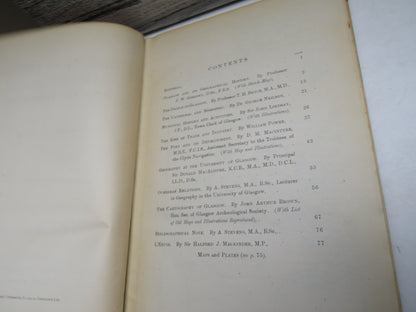 The City of Glasgow Its Origin, Growth and Development With Maps and Plates 1921 book image 5