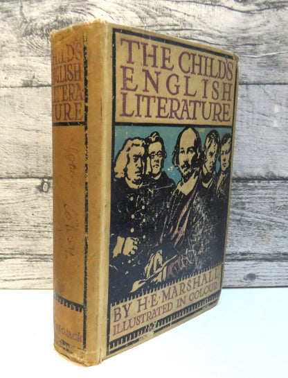 The Child's English Literature by H. E. Marshall (Classic Literature Book, 1909) book front cover