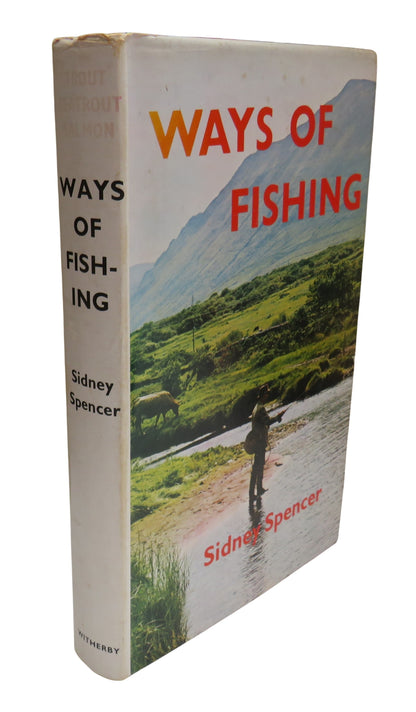 Ways of Fishing Trout, Seatrout and Salmon By Sidney Spencer 1972 book front cover