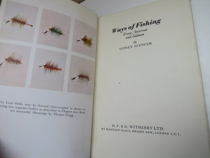 Ways of Fishing Trout, Seatrout and Salmon By Sidney Spencer 1972 book image 5