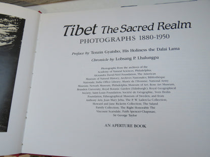 Tibet The Sacred Realm, Photographs 1880-1950 by Tenzin Gyatscho & Lobsang P. Lhalungpa (Photography book image 3