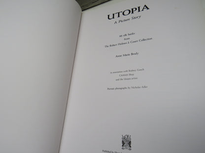 Utopia, A Picture Story by Anne Marie Brody, 1990, with 88 silk batiks from The Robert Holmes a Cour book image 4