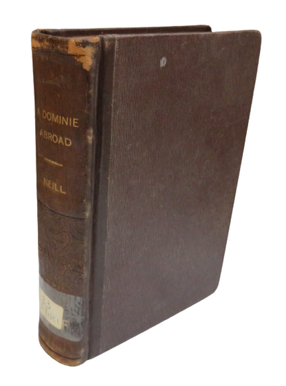 A Dominie Abroad by A. S. Neill book front cover