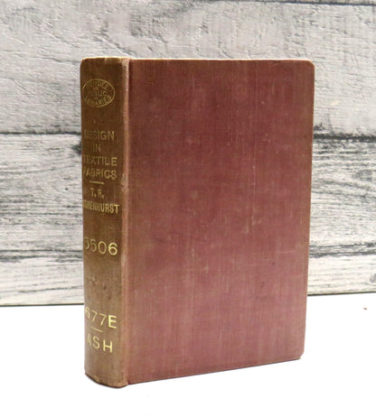 Design In Textile Fabrics By Thomas R. Ashenhurst 1907