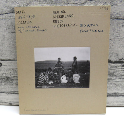 Photographs in New Zealand 1866-1898, Burton Brothers book front cover