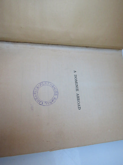 A Dominie Abroad by A. S. Neill book image 5