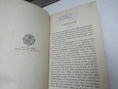 Design In Textile Fabrics By Thomas R. Ashenhurst 1907