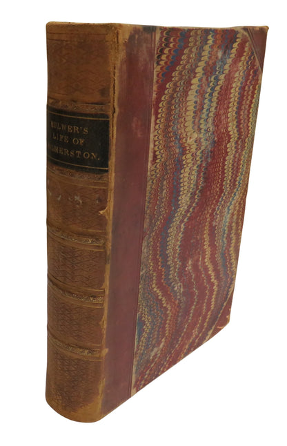 The Life Of Henry John Temple Viscount Palmerston By Sir Henry Lytton Bulwer 1871 book front cover
