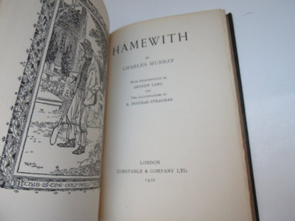 Hamewith by Charles Murray, 1912 book image 4
