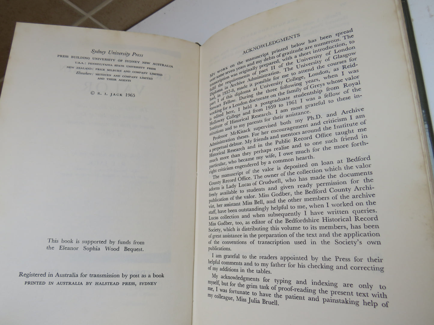 The Grey Of Ruthin Valor The Valor Of The English Lands of Edmund Grey, Earl of Kent, Drawn Up From The Ministers Accounts of 1467-8 1965