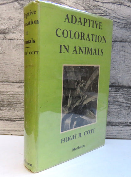Adaptive Coloration In Animals by Hugh B. Cott (Science Book, 1966) book front cover