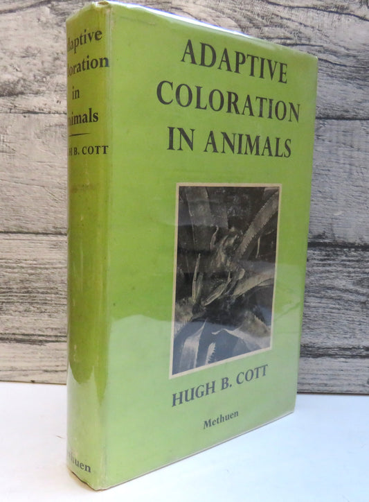 Adaptive Coloration In Animals by Hugh B. Cott (Science Book, 1966)