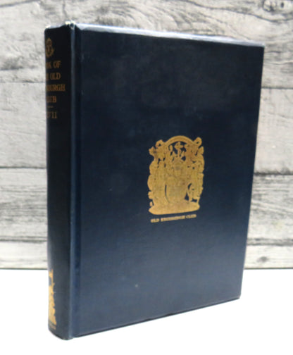 The Book of the Old Edinburgh Club, Seventeenth Volume, 1930 book front cover