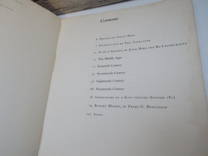 Scots in Sweden by Jonas Berg and Bo Lagercrantz (History Book, 1962) book image 4