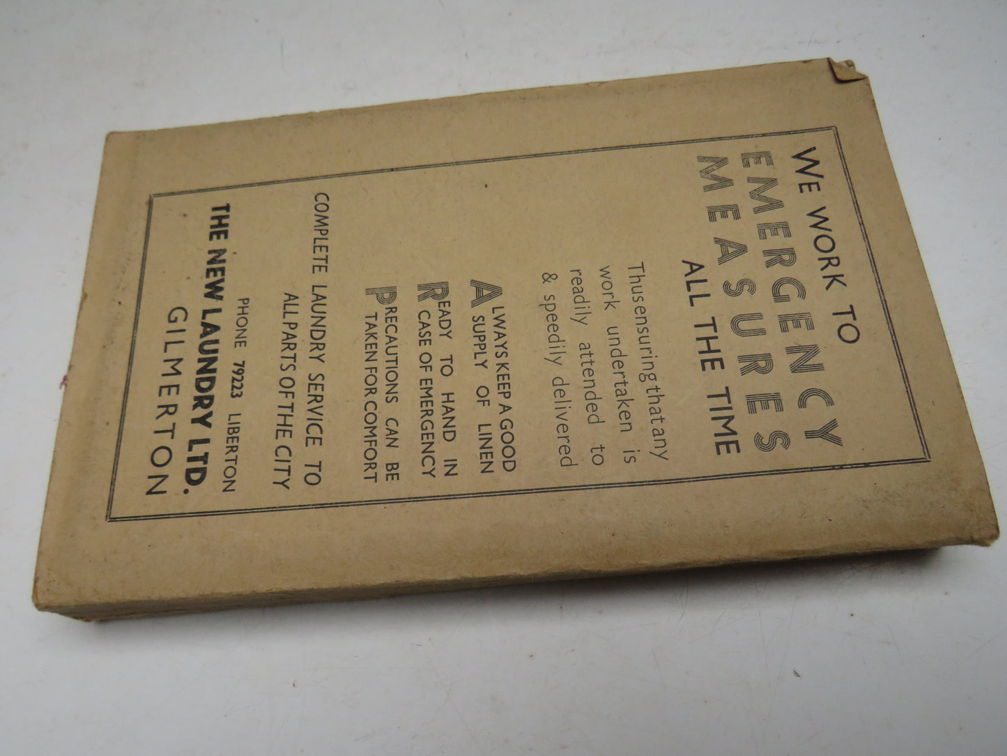 Guide To Air Raid Precautions In Edinburgh 1939