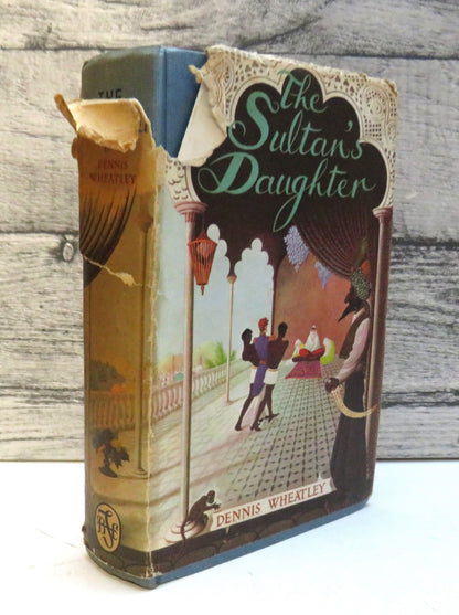 The Sultan's Daughter by Dennis Wheatley (Thriller Book, 1964) book front cover