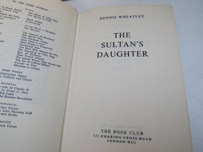 The Sultan's Daughter by Dennis Wheatley (Thriller Book, 1964) book image 3