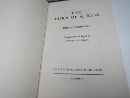 The Horn of Africa, Travels in British Somaliland by John Buchholzer, 1959 book image 3