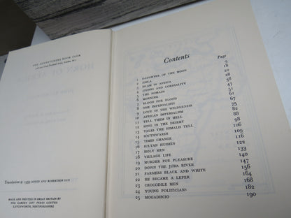 The Horn of Africa, Travels in British Somaliland by John Buchholzer, 1959 book image 4