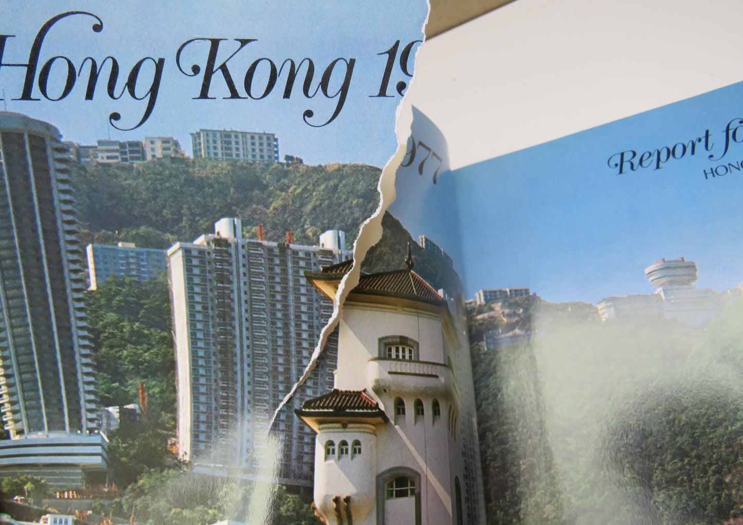 Hong Kong 1977 Report For The Year 1976 Hong Kong Government Press 1977