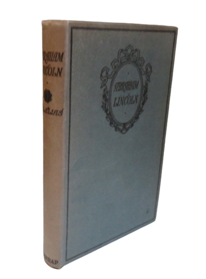 Abraham Lincoln by Edith L. Elias, 1939 book front cover