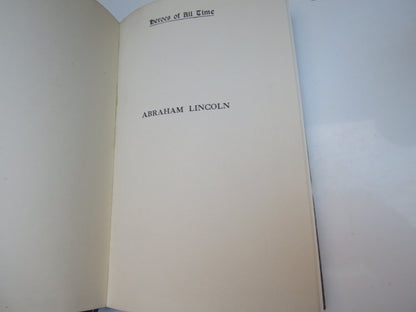 Abraham Lincoln by Edith L. Elias, 1939 book image 3