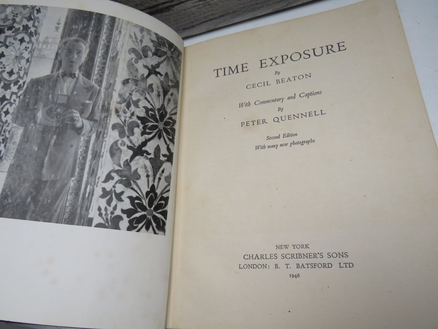 Time Exposure by Cecil Beaton with Commentary and Captions by Peter Quennell, Second edition with many new photographs, 1946