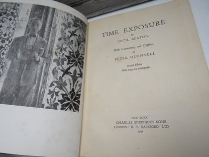 Time Exposure by Cecil Beaton with Commentary and Captions by Peter Quennell, Second edition with ma book image 4