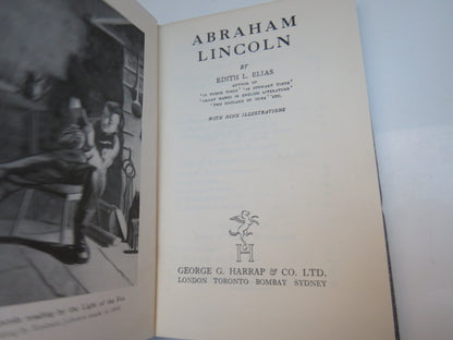 Abraham Lincoln by Edith L. Elias, 1939 book image 4