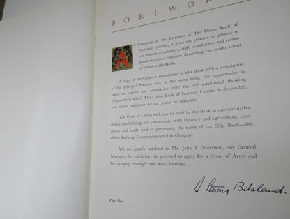 The Arms Granted To The Union Bank of Scotland Limited book image 4
