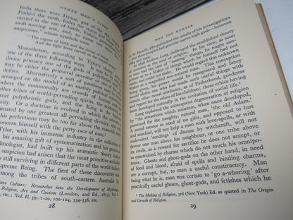 Other Men's Lives, A Study of Primitive Peoples by Sir George Dunbar, 1938 book image 5