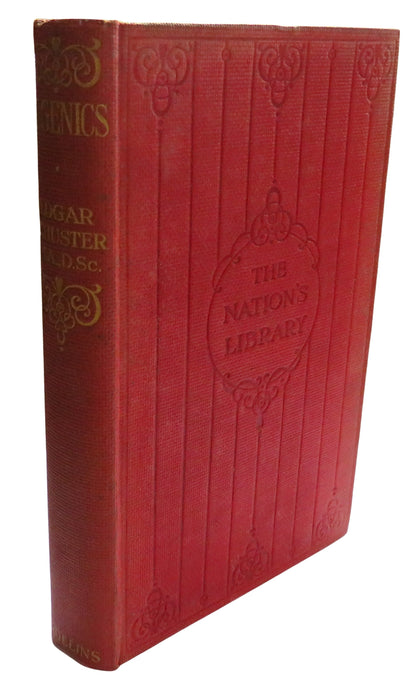 Eugenics By Edcar Schuster - The Nations Library book front cover