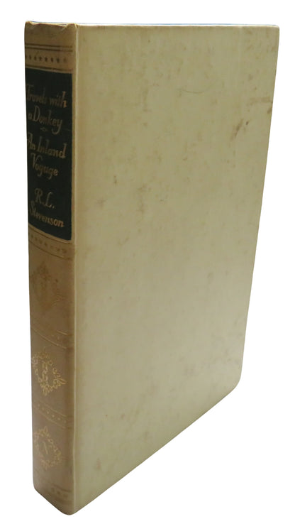 Travels With a Donkey In The Cevennes An Inland Voyage By Robert Louis Stevenson book front cover