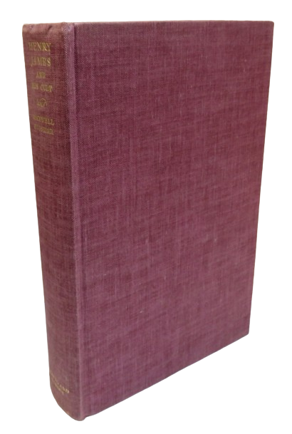 Henry James and His Cult By Maxwell Geismar 1964 book front cover