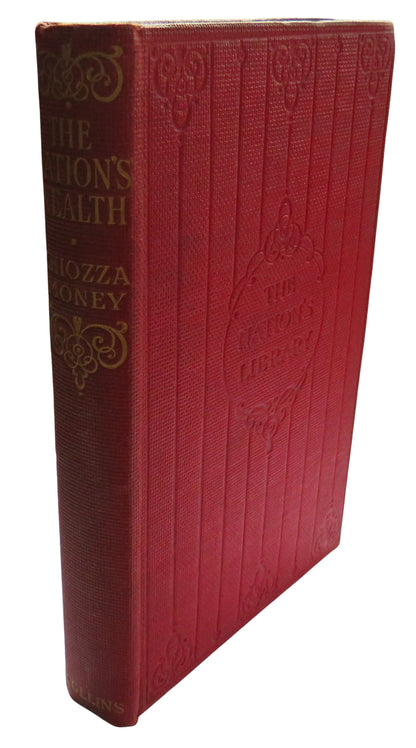 The Nations Wealth Will It Endure ? By L.G. Chiozza Money book front cover