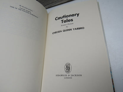 Cautionary Tales Science Fiction by Chelsea Quinn Yarbro, 1980, First UK Edition book image 3